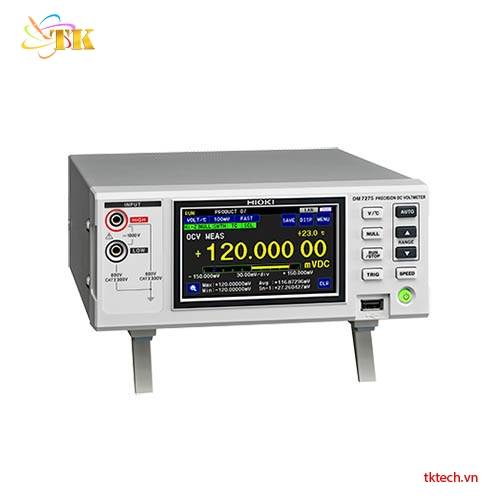 Máy đo nội trở pin Hioki DM7275: 5 dải đo