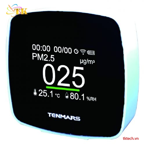 Máy đo nhiệt độ độ ẩm bụi Tenmars TM-280W