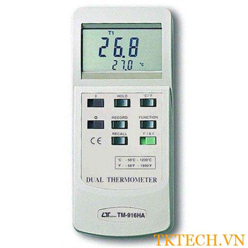 Máy đo nhiệt độ Lutron TM-916HA